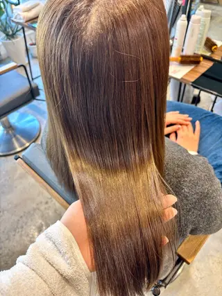 ロング カラー 艶カラー❄️/ボブ /ショート/小由葵のヘアスタイル