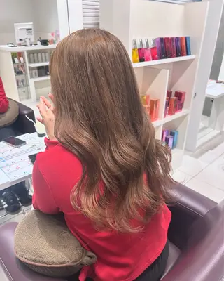ロング カラー shizuna/平尾 /カラー/髪質改善のヘアスタイル