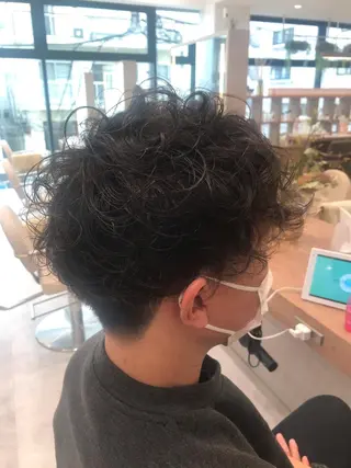 ショート パーマ 木野田 萌のヘアスタイル