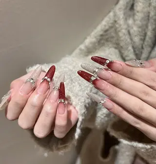 ネイル By moonネイル 🌷ワンホン/韓国風のネイルデザイン