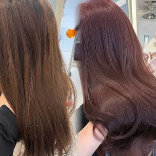 セミロング oto🎀×美髪× シースルー前髪🤍のヘアスタイル