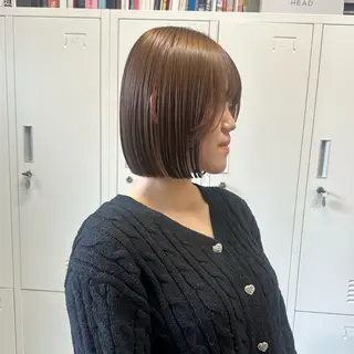 ショート ハッシュカット🎀 レイヤーカットのヘアスタイル