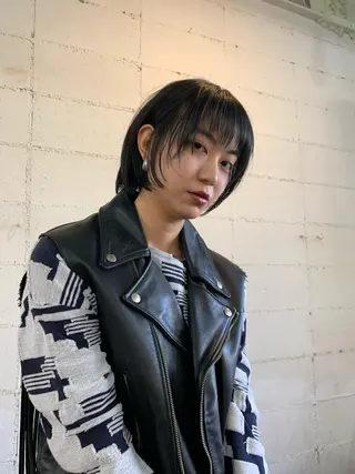 ショート 似合わせウルフ/ レイヤー/山本祐輔のヘアスタイル