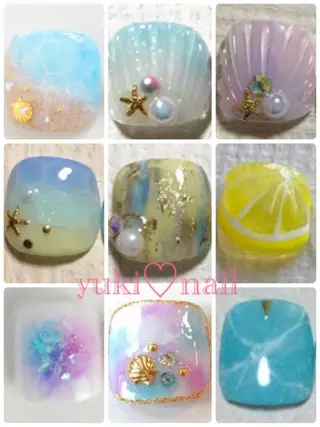 ネイル yuki♡nail 光が丘駅7分のネイルデザイン