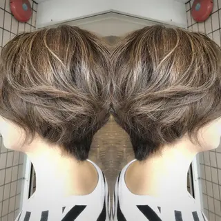 ショート A.hair所属・齊藤 篤士のヘアスタイル