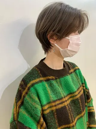 ショート カラー ボブ/大人ヘア k-two濱田のヘアスタイル