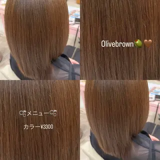ミディアム 橘 芽久美のヘアスタイル