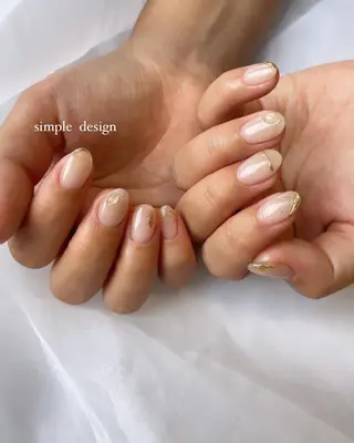 ショート ネイル nail salon neigeのネイルデザイン