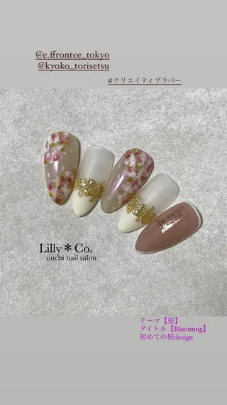 ネイル Lilly Co.のネイルデザイン