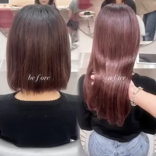 ロング 🎀Ami/新宿/レ イヤー/韓国ヘア🎀のヘアスタイル