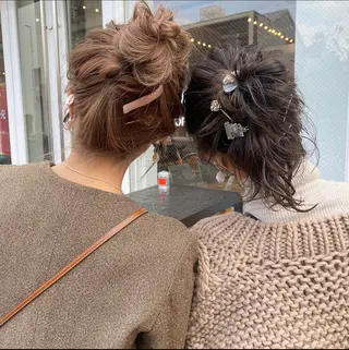 ヘアアレンジ 55JET所属・似合わせ/ヘアメイク ♡ayanoのヘアスタイル