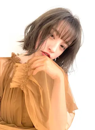 ミディアム 髪質改善ストレート /Kentoのヘアスタイル