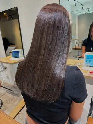 ロング カラー 髪質改善特化型美容師 🫧岡本璃来🫧のヘアスタイル