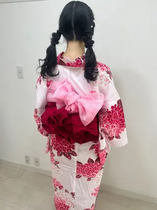 ロング ヘアセット/金山 佐野 妃都美のヘアスタイル