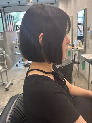 ショート カラー 髪質改善ストレート /暖色カラー🎀🪞のヘアスタイル