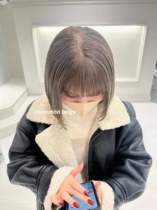 ミディアム カラー Parve  Mix /板野妃莉のヘアスタイル