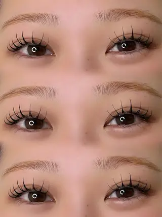 マツエク・マツパ Un plaisant所属・UnPlaisant 【Hinano】のマツエク・マツパデザイン