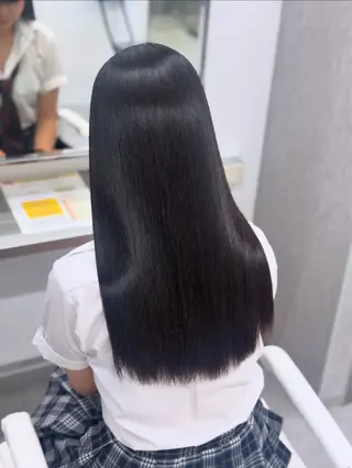 ロング パーマ 🕯コバ/レイヤー/ 美髪縮毛🕯のヘアスタイル