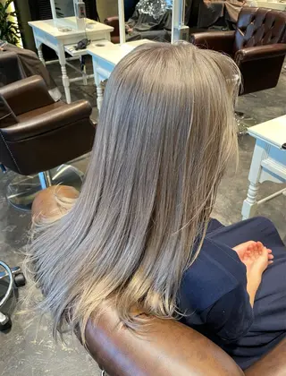 ロング カラー ナイン所属・韓国風ヘア🇰🇷 似合わせ/三島将輝のヘアスタイル