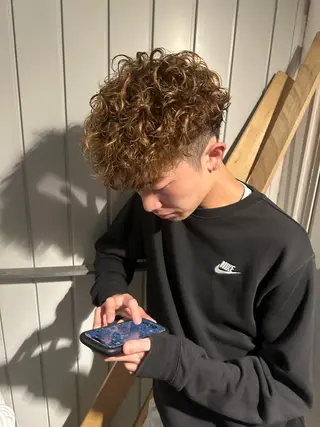 パーマ メンズ 池田隼也 メンズ/パーマのヘアスタイル