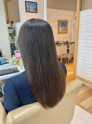 ロング 荒木 たけるのヘアスタイル