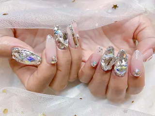 ネイル 長さだし専門店 M2　rikaのネイルデザイン