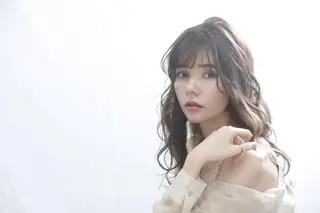 ロング カラー パーマ ヘアアレンジ メンズ キッズ ネイル マツエク・マツパ 新宿駅近♡友達とOK 🦋W -ワット -のヘアスタイル