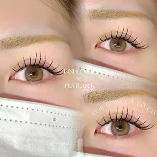 マツエク・マツパ Mercury Curl  鈴木 茜のマツエク・マツパデザイン