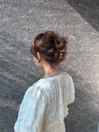 ヘアアレンジ 廣瀬 美月のヘアスタイル