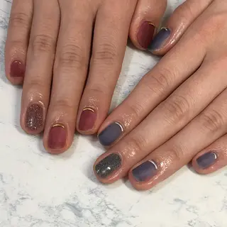 ネイル recette-ルセット-(美容室H.A.Co内)所属・OISHI .Aのネイルデザイン