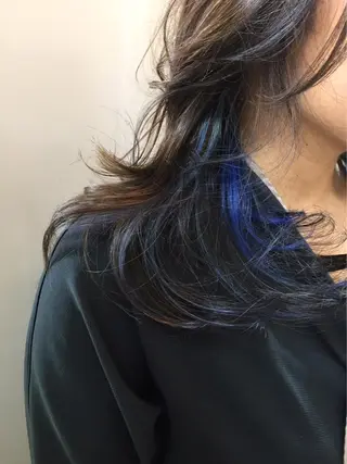 ロング カラー カラー特化サロン大阪 ルービック江坂/新城のヘアスタイル