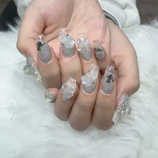 ネイル 🎀nana🫧 ワンホンネイル🎀のネイルデザイン