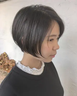 ショート カラー ヘアアレンジ エグチ アキラのヘアスタイル