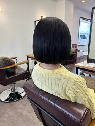 ミディアム カラー soluna所属・門馬 里奈のヘアスタイル