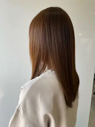 ロング 永田 まどかのヘアスタイル