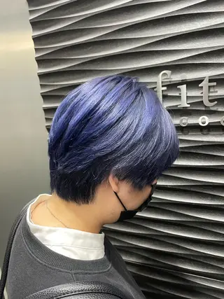 ショート カラーブリーチ特化 石原勇希のヘアスタイル