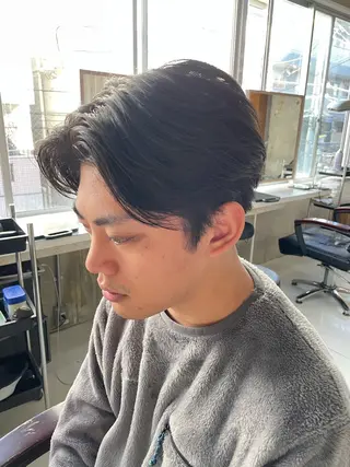 ショート PERCUT 中島快のヘアスタイル