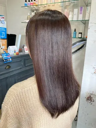 セミロング 【ailes】品川 隆博のヘアスタイル