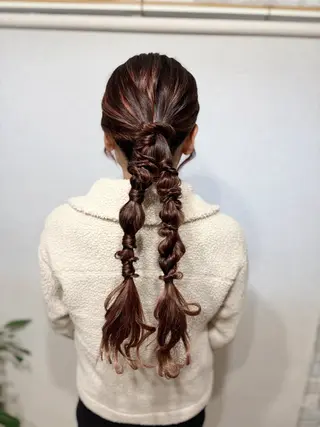 ヘアアレンジ hair salon【クラン】のヘアスタイル