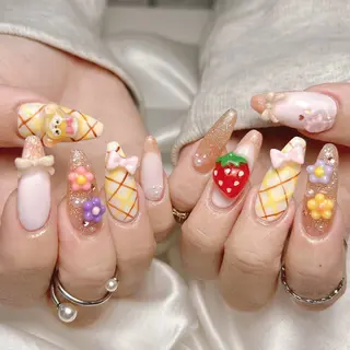 ネイル junna 金山.東別院.上前津のネイルデザイン