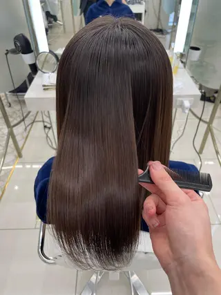 セミロング COA GINZA 空也/前髪/顔まわりのヘアスタイル