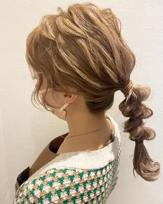 ヘアアレンジ 横田 まおのヘアスタイル