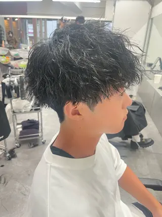 パーマ メンズ 町田エリアＮｏ．１/ パーマ特化/太田京希のヘアスタイル