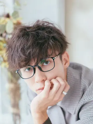 カラー パーマ メンズ 似合わせショート kengoのヘアスタイル