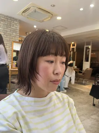 ミディアム ショートスタイル /tomo.のヘアスタイル