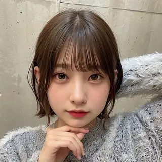 ショート sand池袋所属・似合わせボブカット ISAKIのヘアスタイル