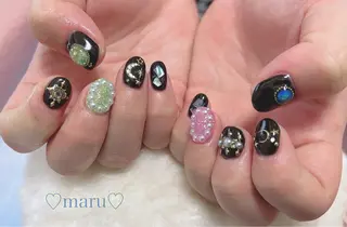 ネイル まるみ ♡のネイルデザイン