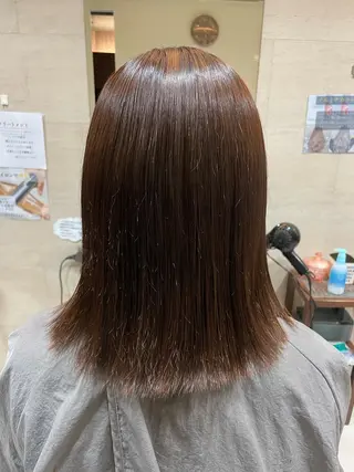 ミディアム ブリーチカラーボブ sayo🧸🤎のヘアスタイル