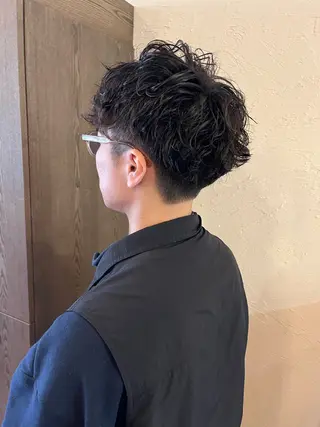 パーマ メンズ そね こまちのヘアスタイル