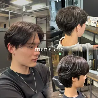 メンズ ユイカ🐮暖色カラー / 再現スタイルのヘアスタイル